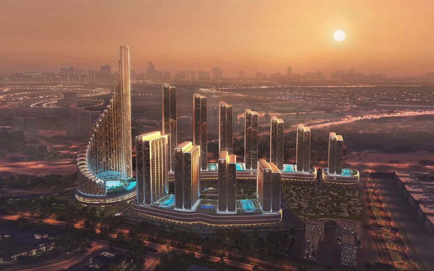 Mercedes-Benz Places by Binghatti — 3BR branded residence, Downtown 2
