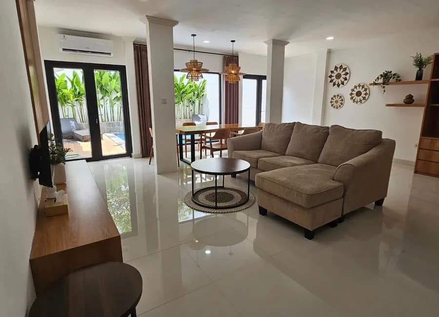 Rental - Rare Brand New 3BR Private Pool Villa for Rent in Sanur - Prime Family Home Near Beach & International Schools, Bali