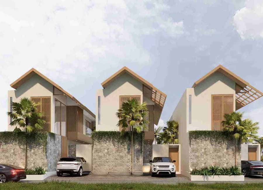 Villa Mewah Freehold dengan Private Pool Dekat Canggu & Pererenan