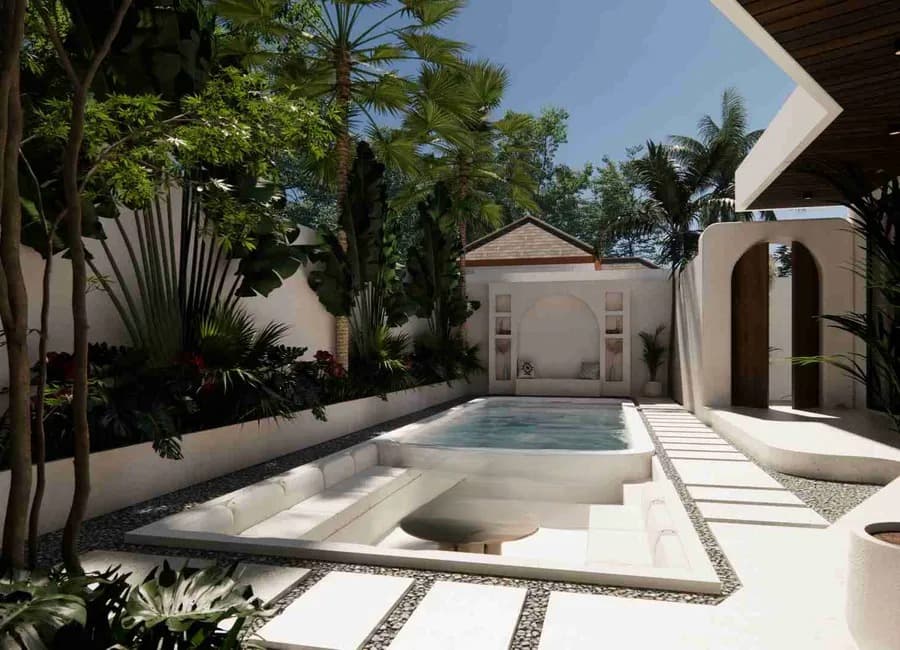 villa indent 2 bedroom ungasan